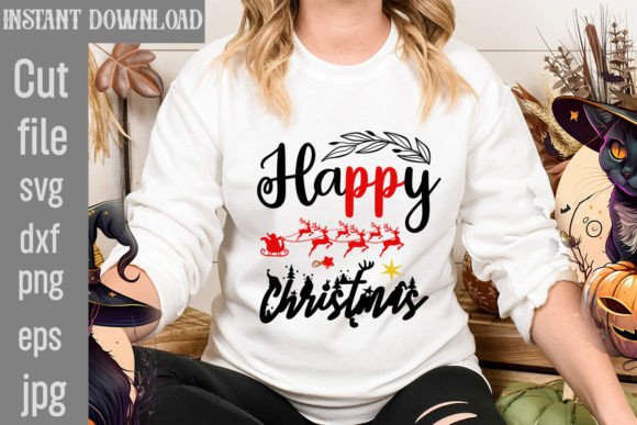 Happy Christmas SVG Cut File: A Designer's Review