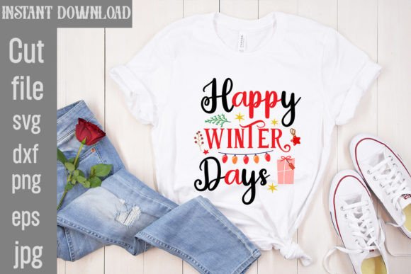 Happy Winter Days SVG Cut File Review