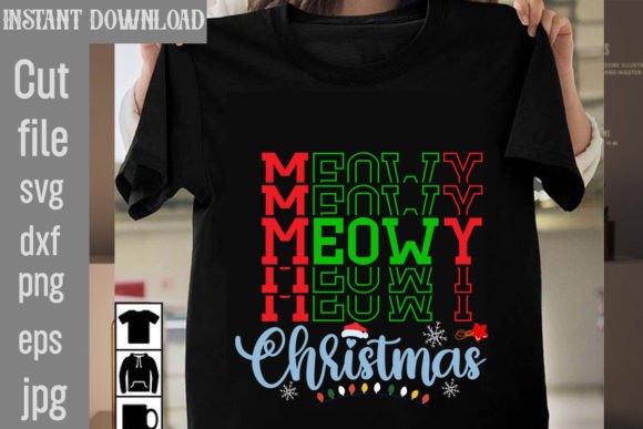Meowy Christmas SVG Cut File: A Designer's Review