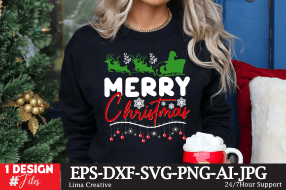 Review: Merry Christmas SVG Cute File for Embroidery