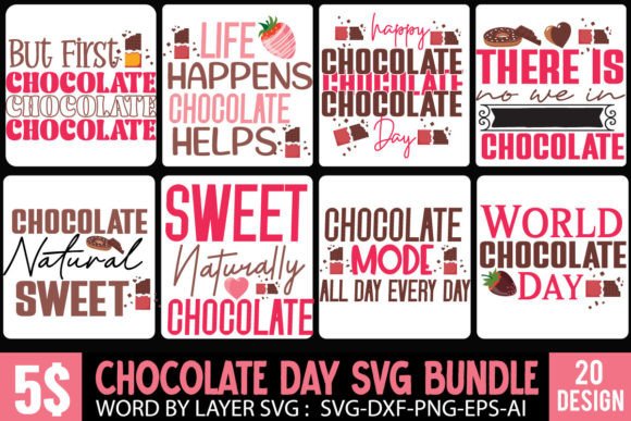 Reviewing the Happy Chocolate Day SVG for Embroidery
