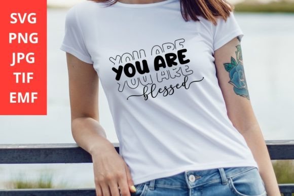 Reviewing You Are Blessed SVG Inspirational for Stitching